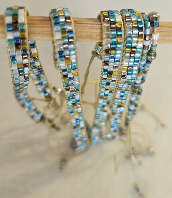 Pulsera Three Line Sea & Sand