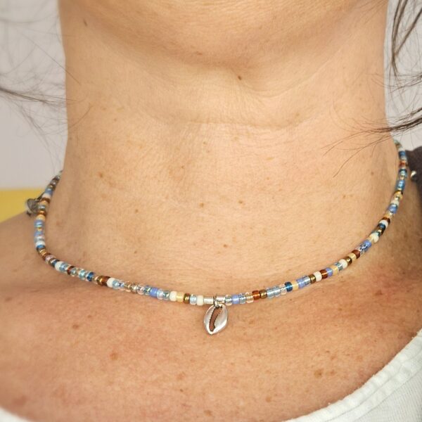Collar One Line Sea & Sand v1